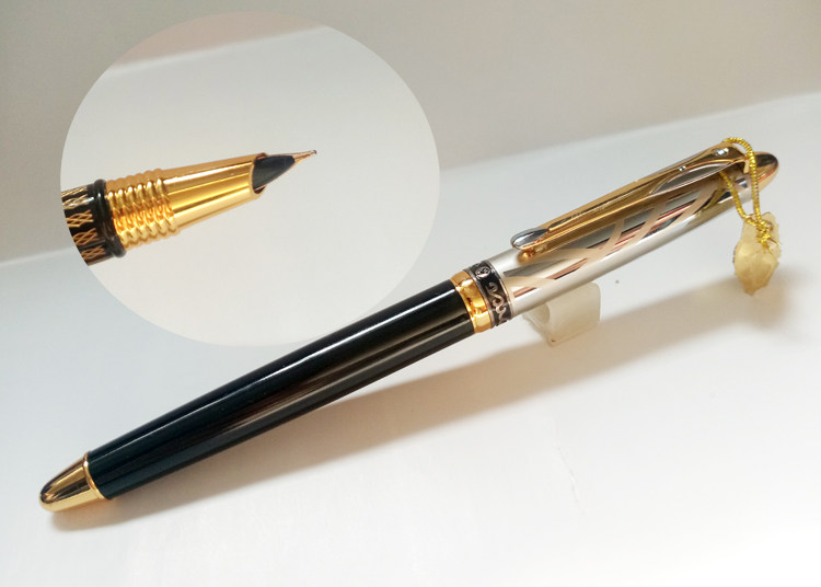 正品老钢笔华宏166金笔10k金老库存收藏练字华宏金笔当前热销